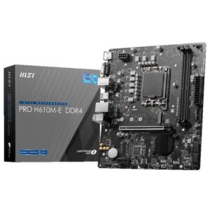 MSI PRO H610M-E