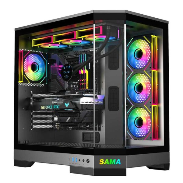 SAMA Neview 3021 ATX Full Tower Gaming Chassis – Black