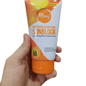 Rivaj Whitening and Vanishing Sunblock SPF 60