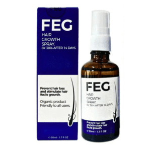 FEG PLUS Beard & amp; Hair Growth Serum Spray Powered by Nature for Visible Results | Best Quality Hair Growth Spray - Hair Serum - 50 ml