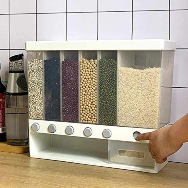 6-in-1 Wall Mounted Food Dispenser